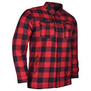 Mens Biker Motorcycle Shirt Lumberjack Rider <b>Jacket</b> Lined with Lining CE - Product Image 4