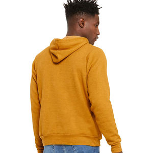 2023 hommes Style Unique pull à capuche et pantalons de survêtement léger coton polaire uni teint hiver motif - Product Image 5