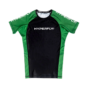 Rashguard MMA unisexe léger, respirant, à séchage rapide, pré-rétréci, écologique, antibactérien, UPF50, manches courtes - Product Image 1