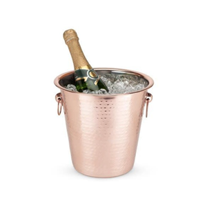 Cubo de Hielo de Metal Galvanizado de Lujo Moderno, Tamaño Personalizado, Diseño Floral Ecológico, Capacidad de 5L para Fiestas - Venta al por Mayor en India - Product Image 2