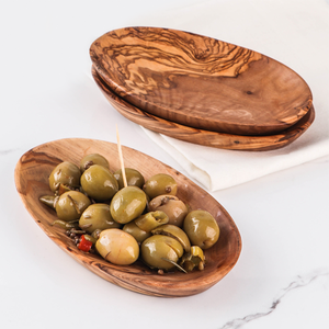 Vente chaude de plats de trempage en bois faits à la main de qualité supérieure plateau de conception solide classique service de fête surface plaquée durable sèche - Product Image 3