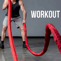 Ensemble de cordes de ring de boxe personnalisables, écologiques et de haute qualité pour la compétition en cage de MMA, en cuir PVC durable, directement de l'usine