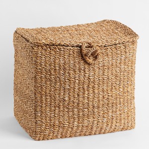Home Decoration Straw Natural Sea Grass <b>Large</b> Size Box for Clothes Seagrass <b>Storage</b> Hand Made Boxes - Product Image 1