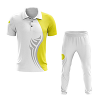 Shorts de cricket respirants à séchage rapide en sublimation numérique personnalisée, T-shirts pour garçons en polyester tricoté 100 % écologique