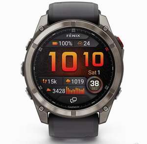 Meilleur rapport qualité-prix - Montre connectée GPS multisports haut de gamme Garmin Fenix 8 Pro en aluminium, batterie 4000 mAh, lampe torche LED, OEM, garantie 1 an - Product Image 4