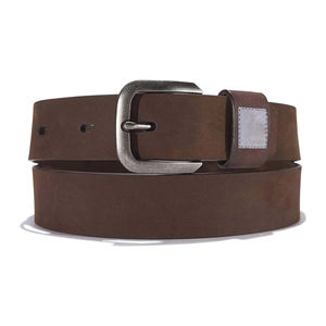 Cinturón Casual de Cuero Vacuno para Hombre con Hebilla de Aleación - Duradero, Resistente, Ligero y Personalizable - Product Image 1