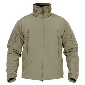 Chaqueta Softshell de peso pesado Unisex para hombre, Sudadera con capucha desmontable, nuevo diseño, transpirable, cálida, reversible, patrón de piel de zorro de invierno - Product Image 2