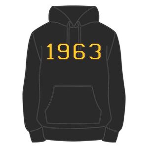 Année de fondation 1963 Iota Phi Theta noir pull à capuche grec fraternité vêtements personnalisé brodé Divine Nine HBCU vêtements - Product Image 2