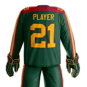 Conjuntos de Jersey y pantalón de hockey sobre hielo de fabricación de fábrica de calidad superior precio al por mayor uniforme de hockey sobre hielo para hombres - Product Image 6