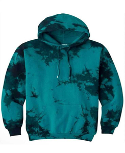 เสื้อฮู้ดดี้ผู้ชายผ้าฟลีซลายมัดย้อมคุณภาพพรีเมียม ผ้าฝ้าย 100% สวมหัว ใส่ได้ในฤดูหนาว ไม่หด ปักลายด้วยเทคนิคพิเศษ ทนการฟอกสี - Product Image 3