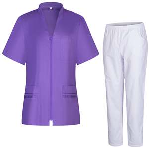 Divisa Medica da Donna MISEMIYA-712-8312B BIANCA Prodotta in Sri Lanka - Product Image 1