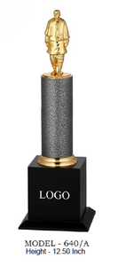 Metal 3 Winners <b>Trophy</b> Set with Custom Branding for Sports and Corporate Events - Product Image 4