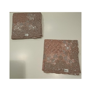 Sari Georgette de moda con hilo elegante, perfecto para festivales, recepciones y celebraciones nocturnas - Product Image 1