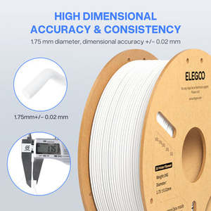 ELEGOO 1KG <b>3D</b> <b>Printer</b> Filament PLA Plus 1.75mm Colored with PETG and Nylon Material for Processing - Product Image 3