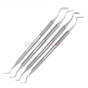 Dental Composite Filling Instrument Set of 4 Double Ended Composite Carvers A+ Quality Stainless Steel Dental Medic Instruments - Product Image 2