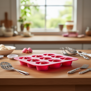 แม่พิมพ์ซิลิโคนช็อกโกแลต รูปสตรอว์เบอร์รี-อุปกรณ์ทำขนมหวาน - Product Image 3