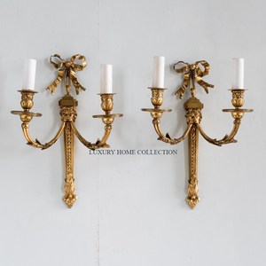 Color dorado brillante pulido aspecto atractivo bollos y lámparas montados en la pared lado de la cama y accesorios decorativos de entrada y suministro - Product Image 5