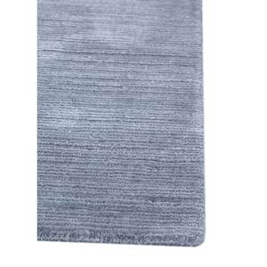 Alfombra Rectangular Azul Hecha a Mano de Poliéster de Alta Calidad HPL-23, Color Sólido para Decoración del Hogar, Sala de Estar, Pasillo y Entrada - Product Image 4