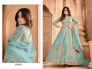 Chất lượng hàng đầu dài Tulle <span class=keywords><strong>Net</strong></span> DRESS cho Pre Wedding chụp ảnh Cording làm việc <span class=keywords><strong>anarkali</strong></span> Gown pakistani thời trang - Product Image 2