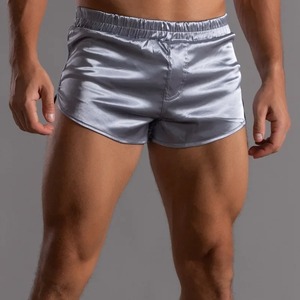 Short Ultra en Soie pour Homme, Taille Moyenne, Tenue Ample, Décontracté, Taille Moyenne, 2025 - Product Image 5