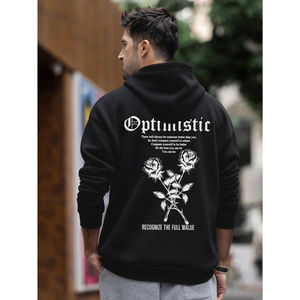 Wholesale Custom Heavyweight Washed French Terry Cotton <b>Pullover</b> Hoodie for <b>Men</b> Korean Vintage Distressed Acid Wash for Winter - Product Image 5