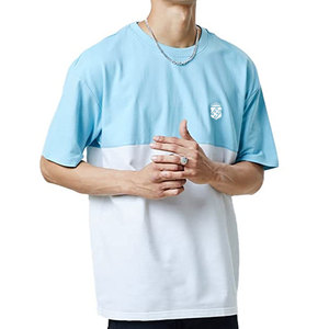 เสื้อยืดผู้ชายทรงหลวมระบายอากาศผ้าคอตตอน100% ออกใหม่ดีไซน์พิมพ์ลาย - Product Image 4