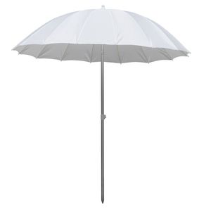 Ombrellone da Spiaggia Shangai Est in Alluminio a 16 Stecche, 2,4 m con Rinforzo in Fibra di Vetro, Specifico per la Spiaggia - Product Image 1