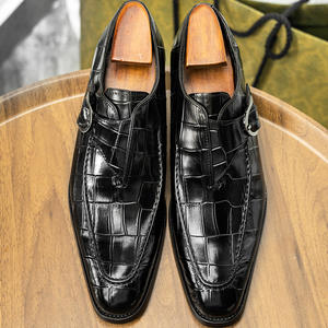 Chaussures habillées pour homme en cuir véritable haut de gamme - confortables, élégantes et décontractées. - Product Image 2