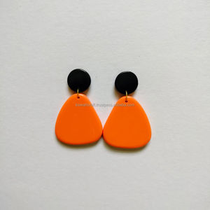 Pendientes de joyería de moda redondos de diseño superior ecológico Pendientes de aro de fiesta de cumpleaños La mejor calidad a precios asequibles - Product Image 1