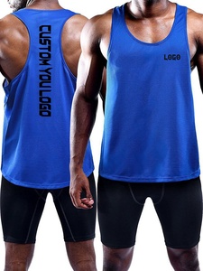Custom Bodybuilding Stringer tank Tops <b>Mens</b> Gym <b>Singlets</b> Cotton Activewear Fitness Wear Vest Muscle Sleeveless Shirt - Product Image 1