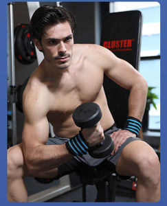 สายรัดข้อมือนีโอพรีนคุณภาพสูงแบบปรับได้ เป็นมิตรกับสิ่งแวดล้อม สำหรับผู้ใหญ่ พร้อมโลโก้สั่งทำ สำหรับยกน้ำหนัก รุ่นใหม่ล่าสุด - Product Image 5