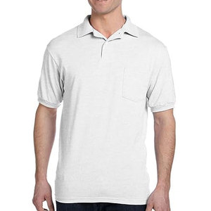 Camisas de Hombre Antiarrugas de Punto Sólido 100% Algodón con Botones - Product Image 1