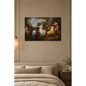 Fida Angelica Kauffman Telemachus Grieving Impression sur toile - Product Image 2