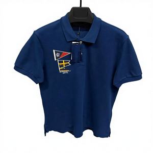 T-shirt en coton uni pour homme, manches courtes, col rond, décontracté, respirant, écologique, OEM ODM, logo personnalisé sur le devant, grandes tailles - Product Image 1