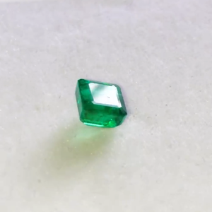 Piedra preciosa verde natural de corte esmeralda de 1,11 CTS de calidad AAA de Zambia pulido perfecto para hacer con certificado IGI - Product Image 4