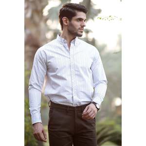 SCATE 100% Cotton Chino Pant All Seasons Customizable Logo Anti-Wrinkle <b>Khaki</b> Side Pockets Lightweight Straight <b>Men's</b> Trousers - Product Image 3