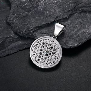 Collar con Colgante de Puño con Diamantes Cultivados en Laboratorio, Estilo Hip Hop, Joyería al por Mayor OEM - Product Image 6