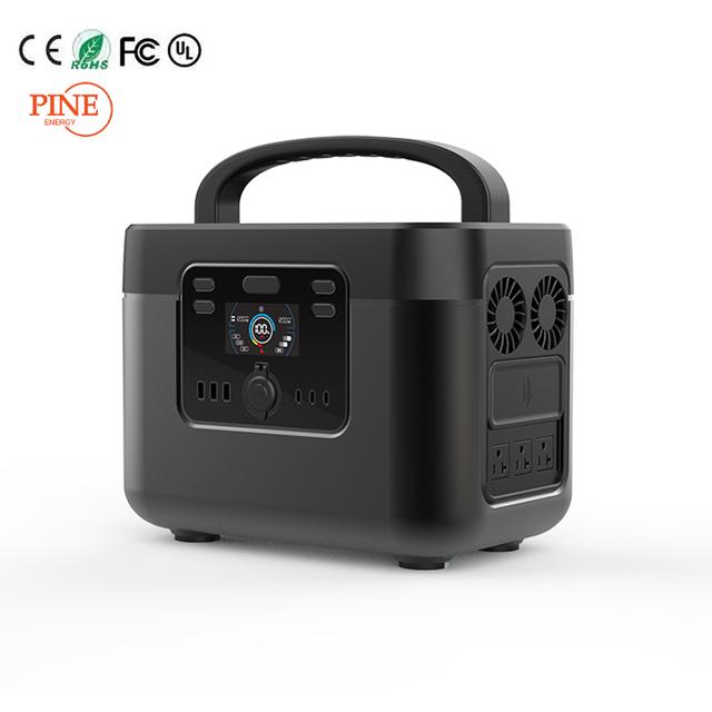 Outdoor New Solar Portable Power Generator Lifepo4 Battery Backup System 500Wh 1050Wh Pure Sine Wave MPPT for Car Solar Panel
