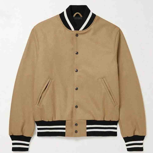 Chaqueta universitaria Venta al por mayor Chaquetas de hombre personalizadas Streetwear Varsity College Fashion D Baseball Letterman Bomber jacket Mens - Product Image 2