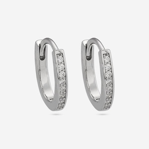 Pendientes de Aro de Plata 92.5 191497 - Accesorio Elegante y con Estilo - Product Image 6