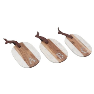 Tabla de cortar de la mejor calidad para artesanía india, tabla de cortar de queso rectangular personalizada respetuosa con el medio ambiente hecha de madera de acacia - Product Image 1