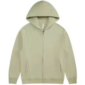 Ropa de Moda, Sudaderas con Cremallera Bordadas para Hombre, Secado Rápido, Transpirables, Tejido de Forro Polar Ecológico, 100% Algodón, Ropa de Invierno - Product Image 4