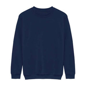 เสื้อสเวตเชิ้ตคุณภาพสูง ผลิตตามสั่ง ผสมโพลีเอสเตอร์/คอตตอน สีพื้น สำหรับฤดูใบไม้ร่วง ป้องกันรอยยับ ป้องกันการหดตัว ปลายแขนเสื้อแบบริบ แห้งเร็ว ทรงโอเวอร์ไซส์ - Product Image 1