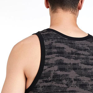 Vente en Gros de Vêtements de Sport pour Hommes Débardeur de Fitness Sans Manches Débardeurs en Coton Oem Logo Personnalisé pour Hommes - Product Image 5