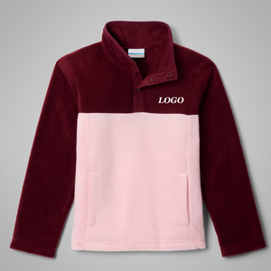 เสื้อสเวตเชิ้ตเด็กผู้ชาย คอตั้ง ผ้าฟลีซ สำหรับใส่ทุกวัน แขนยาว รับออกแบบโลโก้ สไตล์ลำลอง ทรงหลวม รุ่น 2026 - Product Image 1