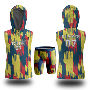 Ensembles de maillots de football drapeau américain pour garçons sur mesure uniformes grande taille respirants pour 7V7 et 7on7 avec logo avant - Product Image 6