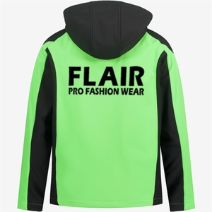 Men's Wholesale Softshell Jacket Windproof and Waterproof Breathable Plain <b>Coat</b> Streetwear Style with Embroidered Technics - Product Image 4