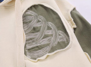 Wholesale Unisex Stylish 100% Cotton Slim Fit Eco-Friendly Fleece Hooded Jacket <b>Trendy</b> <b>Hoodie</b> for Winter - Product Image 5