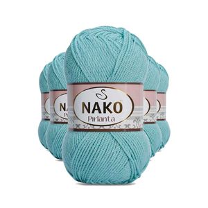 5 Miếng Tay Đan 100% Len Sợi Nước Màu Xanh Lá Cây Kim Cương Amigurumi Một Kích Thước Made Trong Thổ Nhĩ Kỳ 1297 - Product Image 1