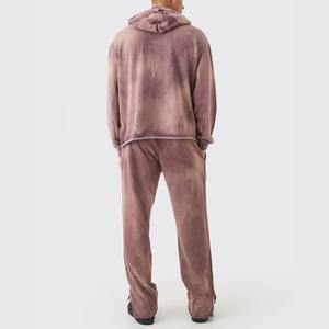 Sweats à capuche personnalisés pour hommes Sweats à capuche pour hommes avec lavage à l'acide vintage - Product Image 3